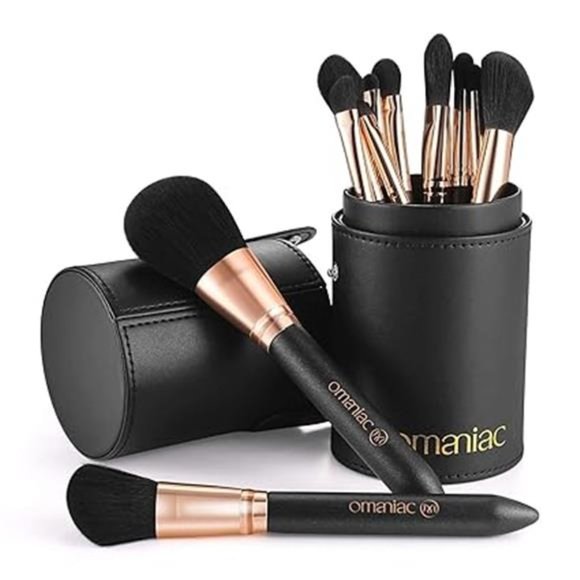 Makeup Brushes Set Professional (12Pcs),Premium Synthetic Powder,Eyeshadow Brush - Picture 7 of 7